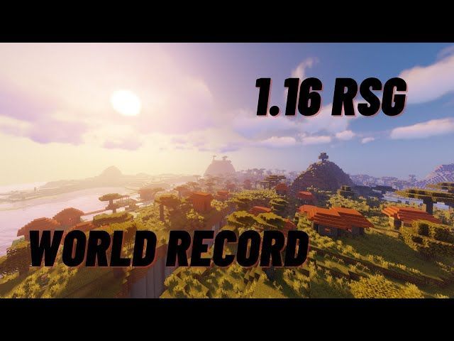 Minecraft: Hvem har speedrun -verdensrekorden?