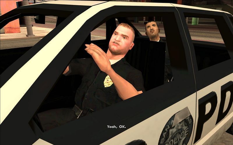 Mike, kuten hän esiintyy GTA San Andreasissa (Kuva GTA Wikin kautta)