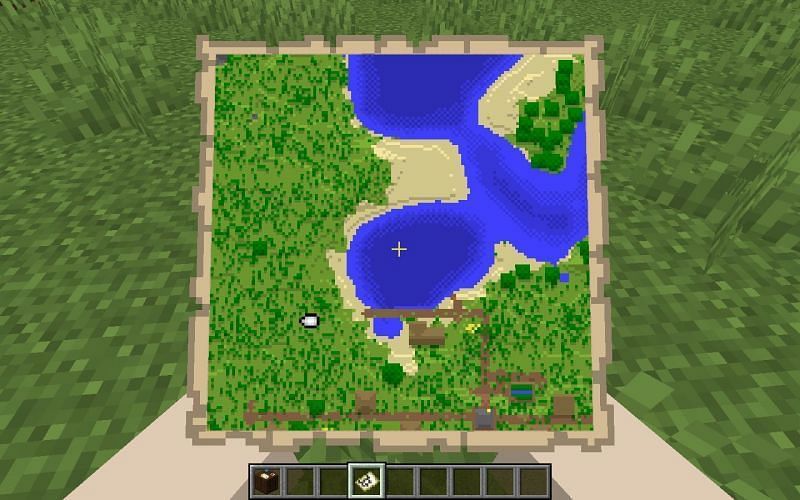 Hvad gør et kartografitabel i Minecraft?